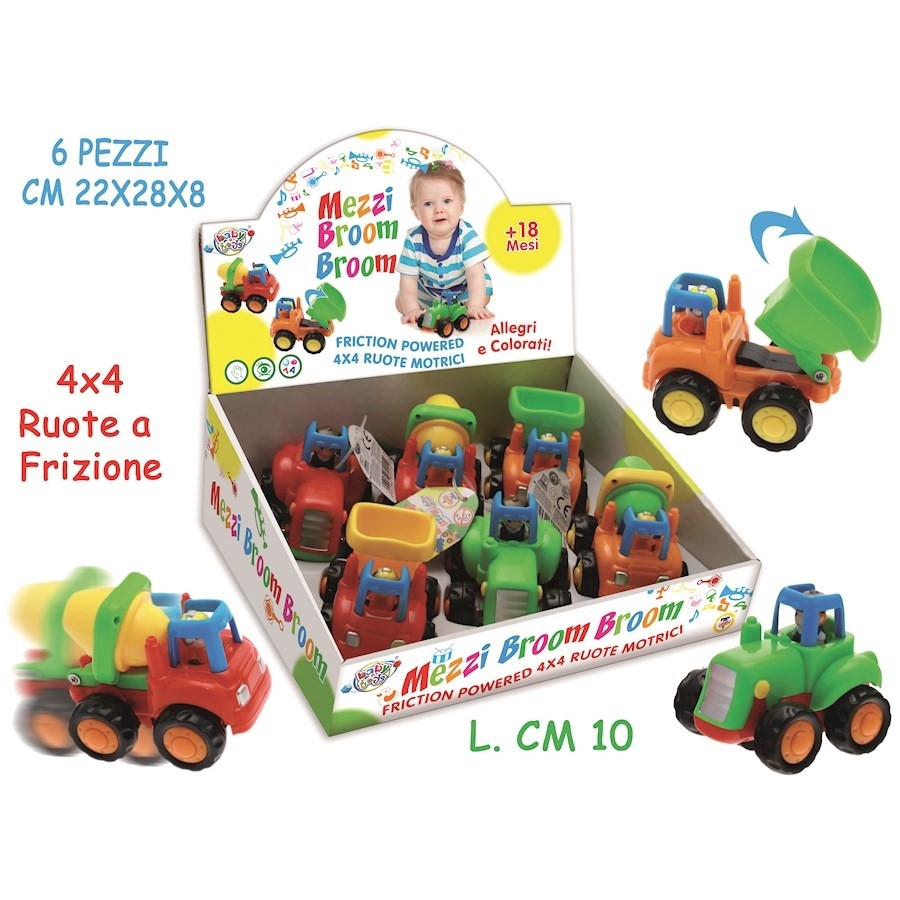 GOGO-MEZZI BROOM BROOM TRATTORI A FRIZIONE L. CM10