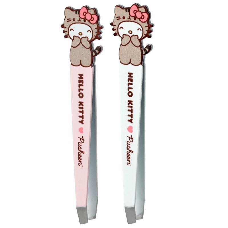 PINZETTE PER SOPRACCIGLIA - HELLO KITTY E PUSHEEN