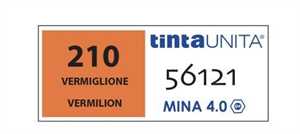 PASTELLI TINTAUNITA MINA 4MM 12PZ VERMIGLIONE 210