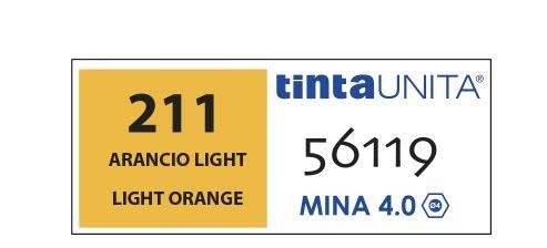PASTELLI TINTAUNITA MINA 4MM 12PZ ARANCIO LIGHT 211