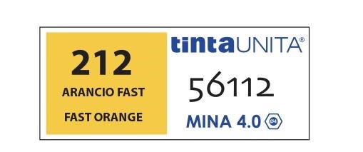 PASTELLI TINTAUNITA MINA 4MM 12PZ ARANCIO FAST 212