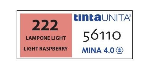 PASTELLI TINTAUNITA MINA 4MM 12PZ LAMPONE LIGHT 222