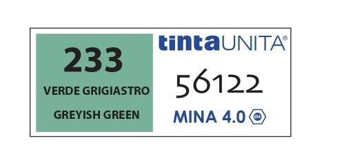 PASTELLI TINTAUNITA MINA 4MM 12PZ VERDE GRIGIASTRO 233