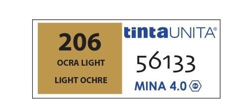PASTELLI TINTAUNITA MINA 4MM 12PZ OCRA LIGHT 206