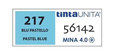 PASTELLI TINTAUNITA MINA 4MM 12PZ BLU PASTELLO 217