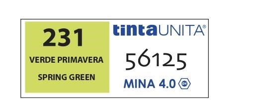 PASTELLI TINTAUNITA MINA 4MM 12PZ VERDE PRIMAVERA 231
