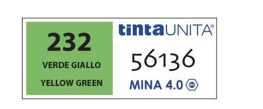 PASTELLI TINTAUNITA MINA 4MM 12PZ VERDE GIALLO 232
