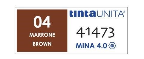 PASTELLI TINTAUNITA MINA 4MM 12PZ MARRONE 04