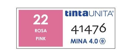 PASTELLI TINTAUNITA MINA 4MM 12PZ ROSA 22