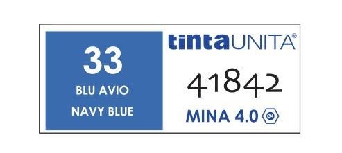 PASTELLI TINTAUNITA MINA 4MM 12PZ BLU AVIO 33