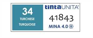 PASTELLI TINTAUNITA MINA 4MM 12PZ TURCHESE 34