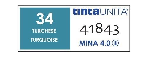 PASTELLI TINTAUNITA MINA 4MM 12PZ TURCHESE 34