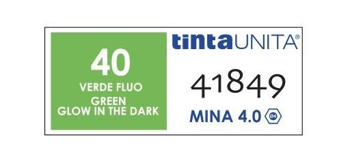 PASTELLI TINTAUNITA MINA 4MM 12PZ VERDE FLUO 40