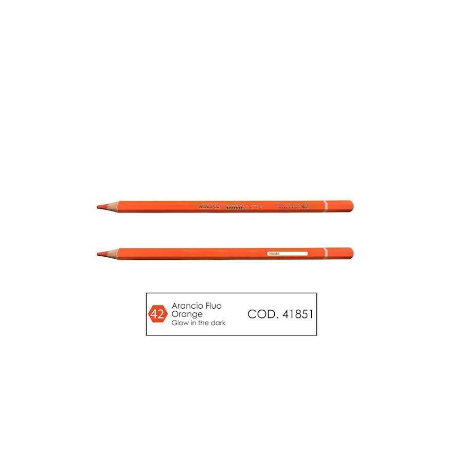 PASTELLI TINTAUNITA MINA 4MM 12PZ ARANCIO FLUO 42