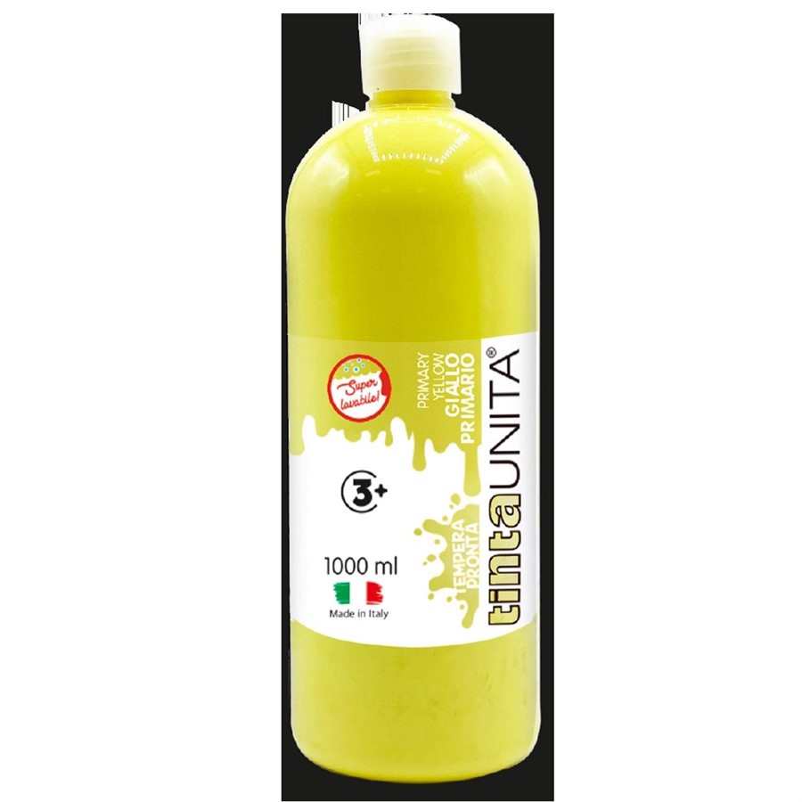 TEMPERA PRONTA 1000ML GIALLO PRIMARIO TINTAUNITA