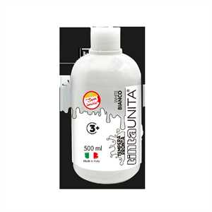 TEMPERA PRONTA 500ML BIANCO TINTAUNITA