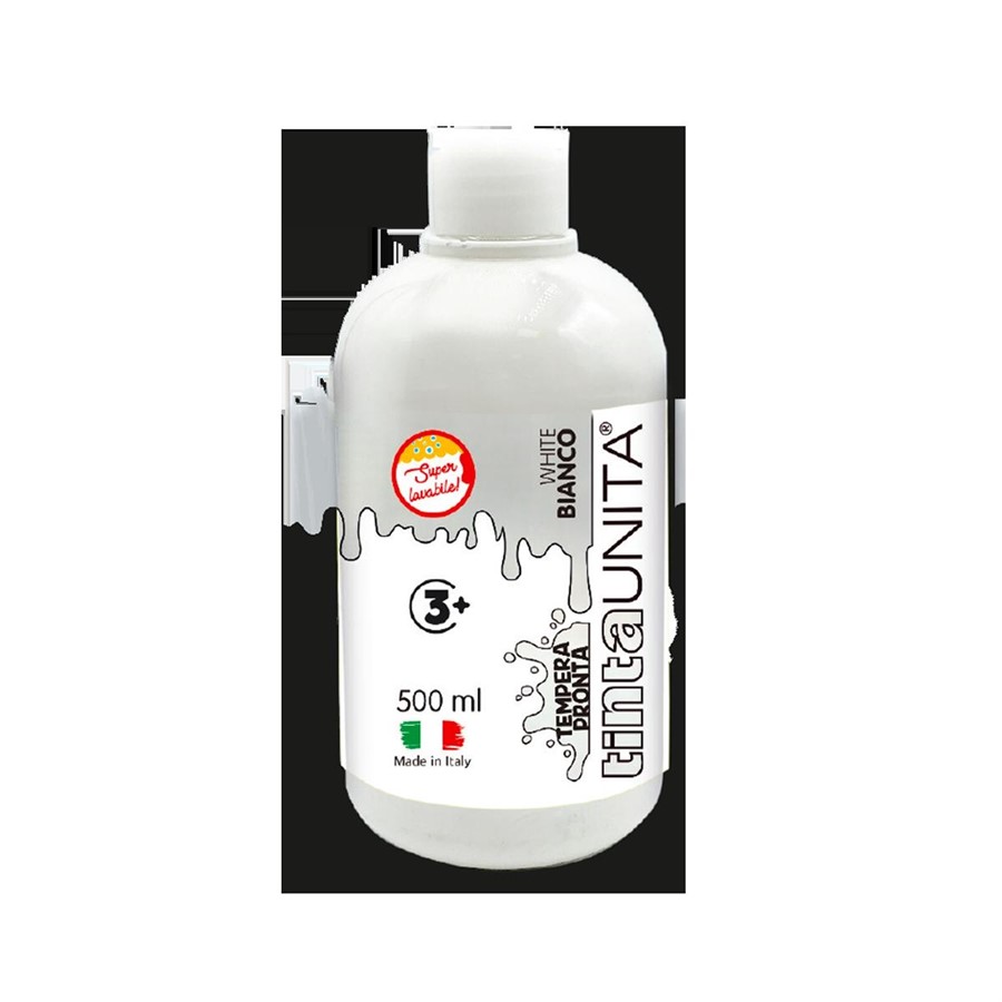 TEMPERA PRONTA 500ML BIANCO TINTAUNITA