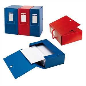 Scatola Archivio BIG 200 con Maniglia ROSSO