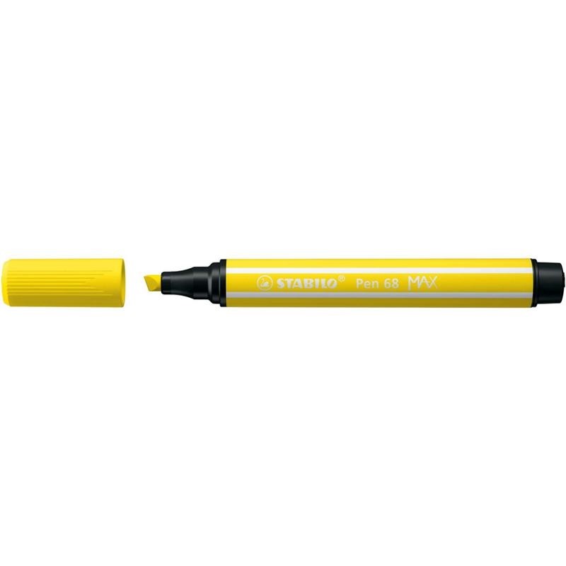 STABILO PEN 68 MAX 24 GIALLO LIMONE