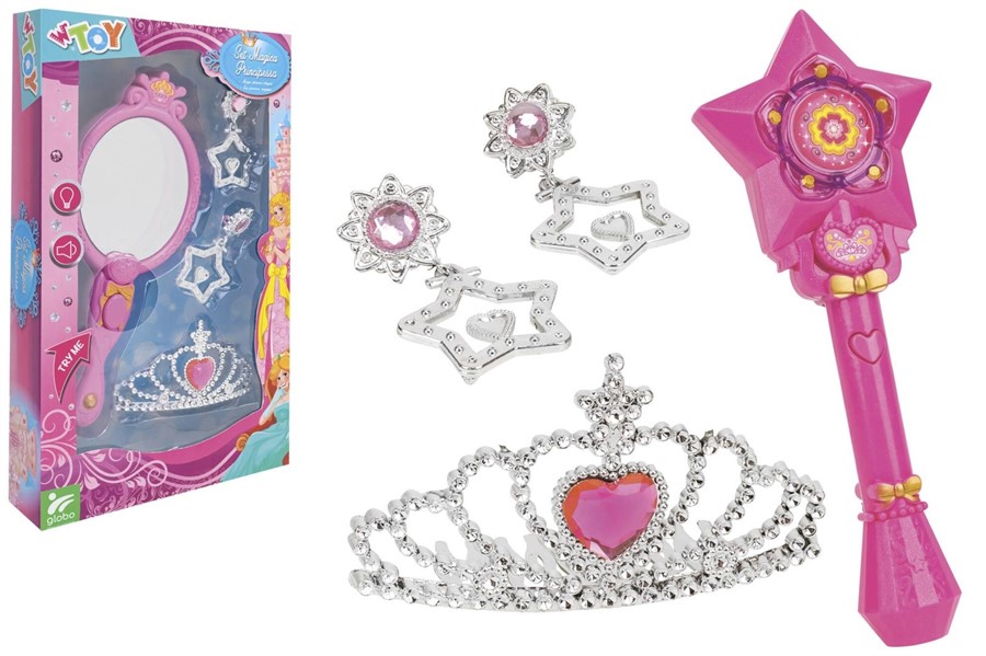 SCETTRO/SPECCHIO PRINCIPESSA B/O C/LUCI/SUONI/ACCESSORI TRY ME