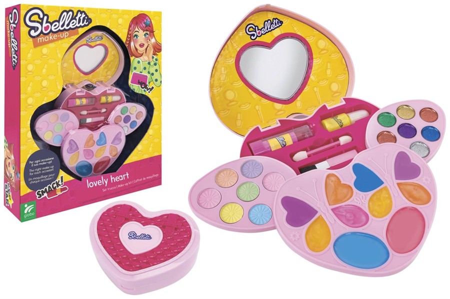 SBELLETTI COFANETTO TRUCCHI CUORE 4 LIVELLI