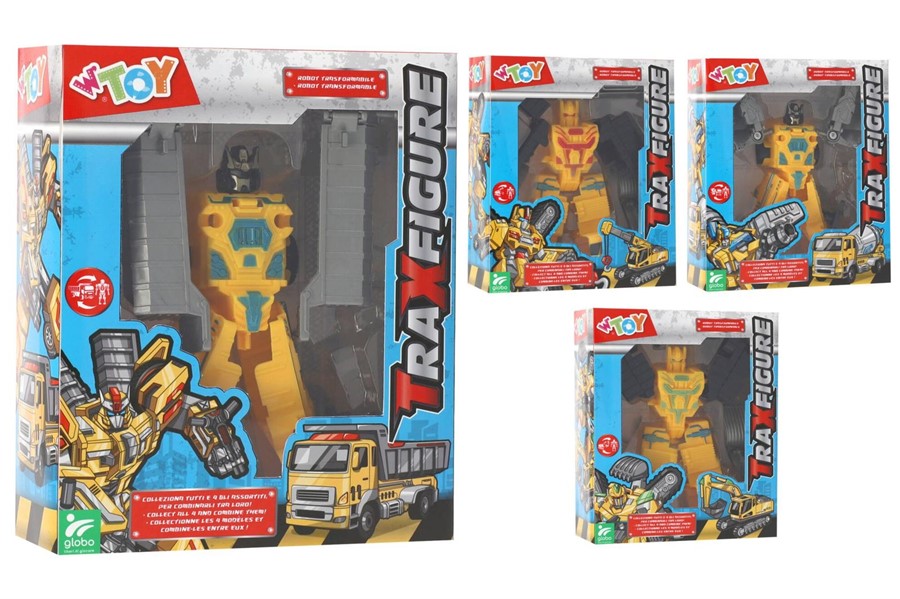 TRAXFIGURE 2 IN 1 ROBOT>MEZZO LAVORO