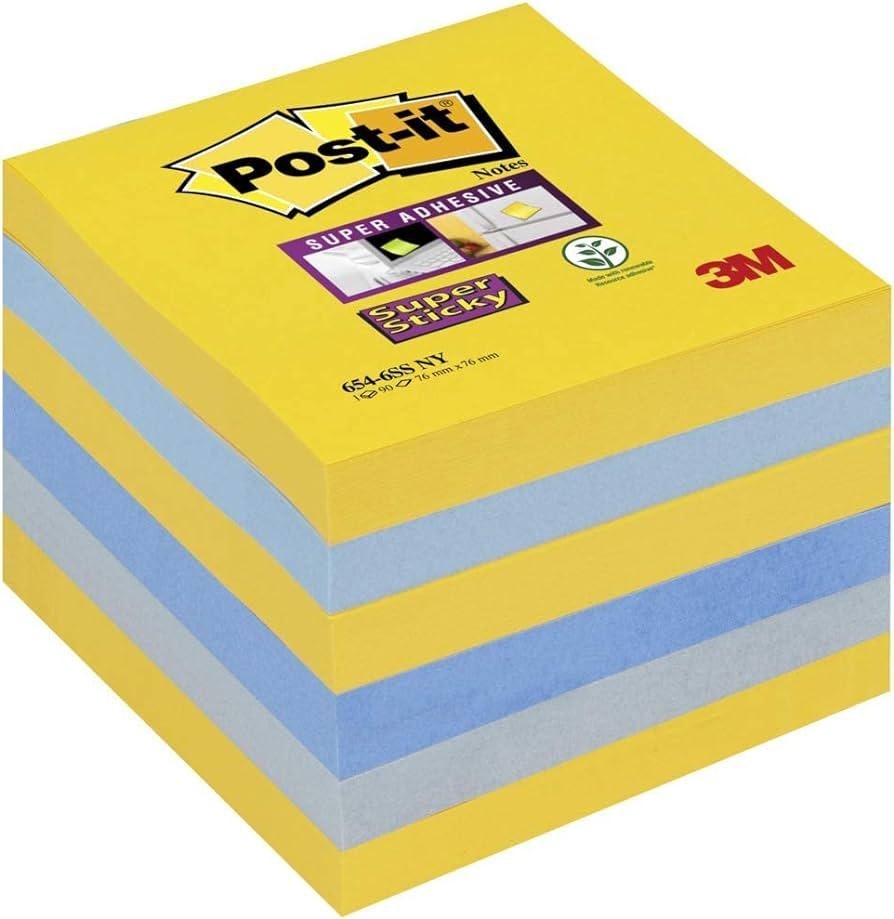 POST-IT 76x76 SUPER STICKY NEW YORK FF90 3M