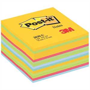 POST-IT CUBO 76X76 COLORI ULTRA ASS.450FF 3M