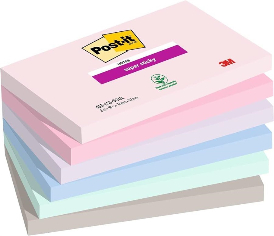 POST-IT 76X127 SUPER STICKY SOUL FF90 3M