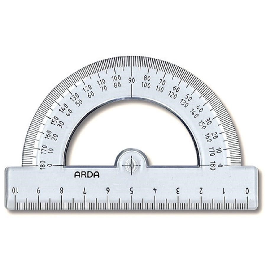 GONIOMETRO 180°/ 10CM C.DEC.UNI SS