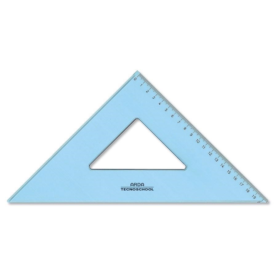SQUADRA 45°/30CM TECNOSCHOOL SS