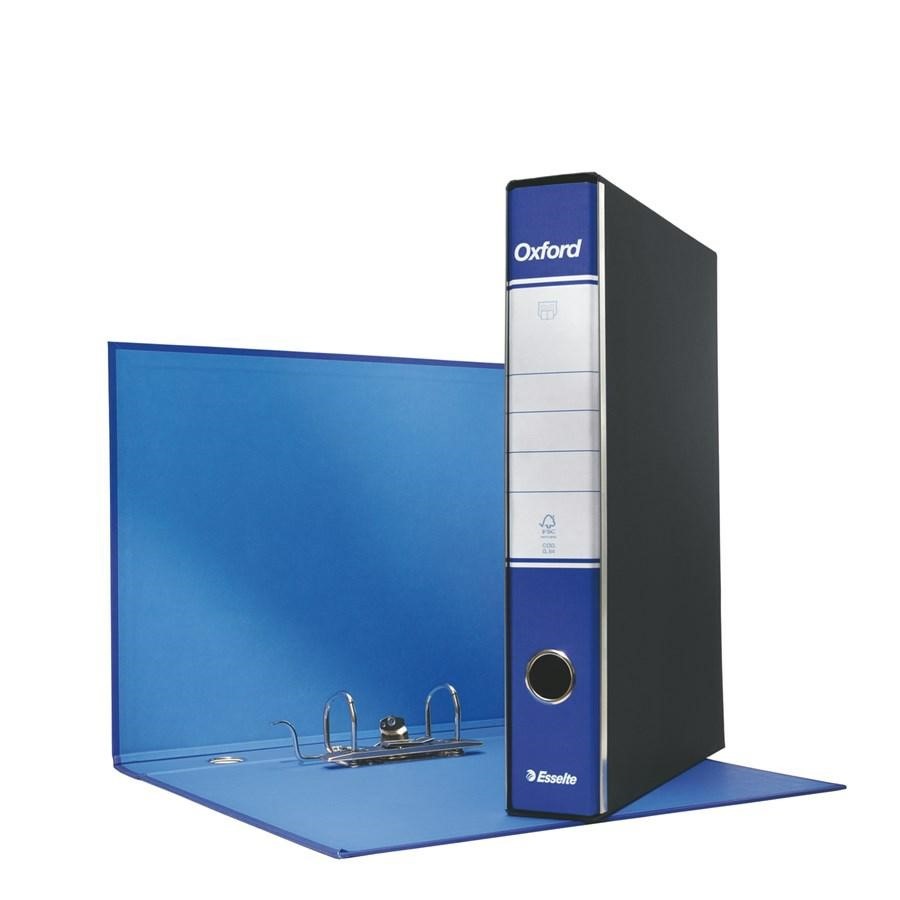Registratore OXFORD PROTOCOLLO cm5 BLU