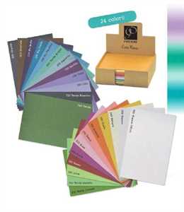 Display 120 FF. CARTA GELSO 24colori cm70x100