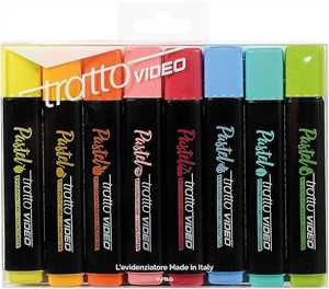 BUSTA PZ.8 TRATTO VIDEO COLORI PASTEL