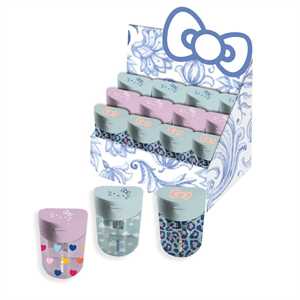 DISPLAY 12 TEMPERINI 3 FORI CON CONTENITORE HELLO KITTY 2023