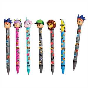 DISPLAY PENNE CANCELLABILI BLU/ROSSO TINTAUNITA STUMBLE GUYS 2024