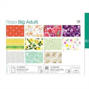 CARTA REGALO 100X140 BIG RASO ADULTI 50FF