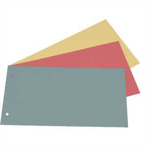 SEPARATORI MANILLA 200GR. 125X230mm AZZURRO PZ.200