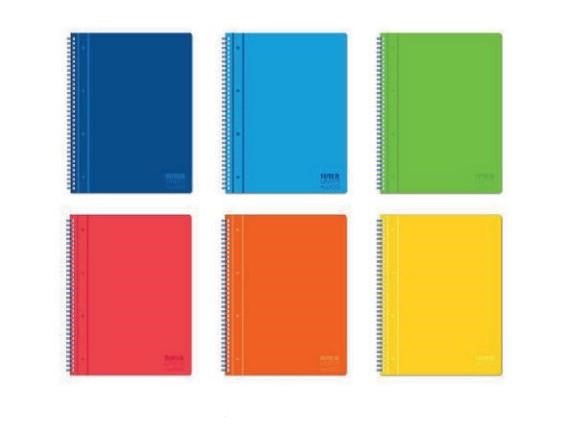 MAXI 1R SPIRALE CON FORI E BANDA RINFORZATA FF60 GR100 TINTAUNITA