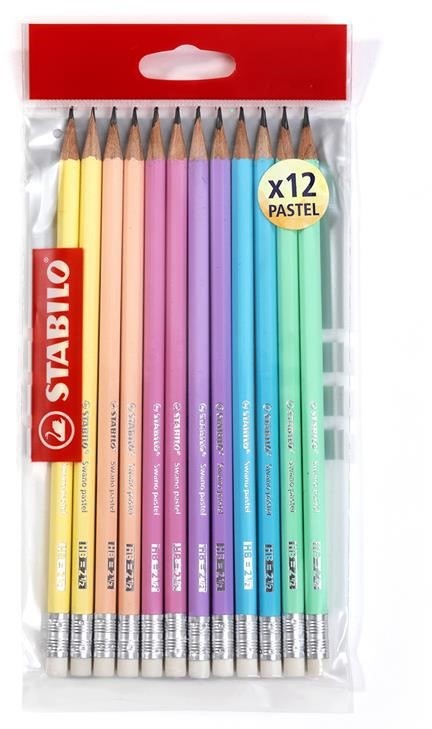 STABILO SWANO PASTEL HB ECOPACK DA 12 PZ.