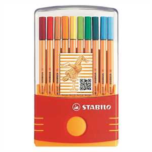 STABILO POINT 88 PZ.20 COLORPARADE  Ast.Plastica