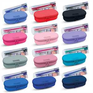 ASTUCCIO OVAL ATTREZZATO 23X10X6 TINTAUNITA EXCELENT