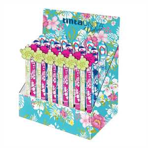 DISPLAY 24 PENNE CANCELLABILI 12 BLU + 12 ROSSO TU VINTAGE 2024