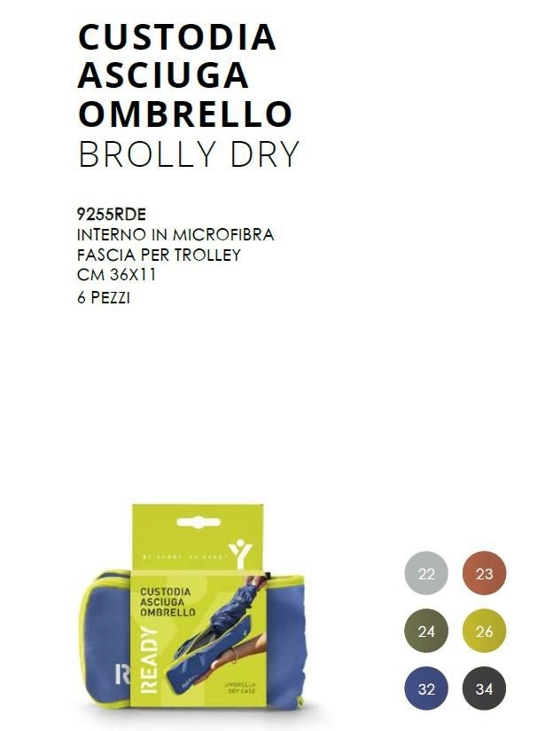 ASTUCCIO ASSORBI ACQUA PER OMBRELLO READY EVERYDAY