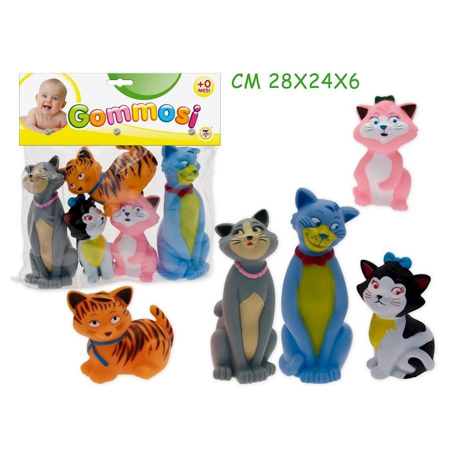 GOGO-GOMMOSI GATTI 5PZ