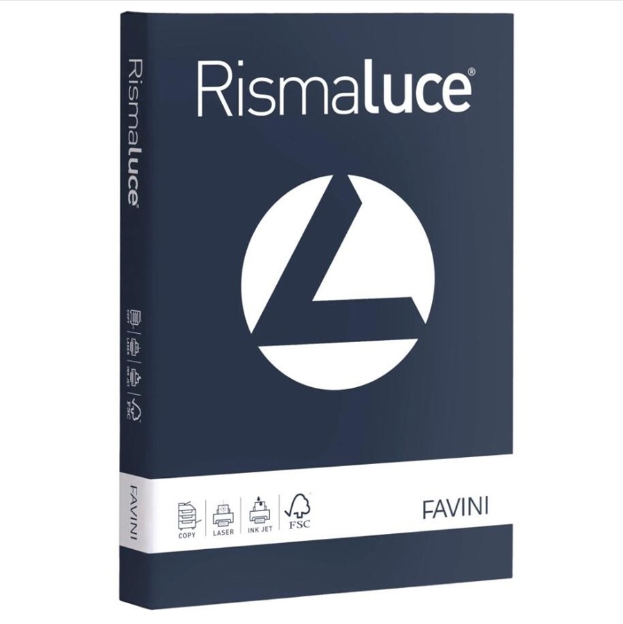 RISMALUCE A4 GR200 BLU COBALTO F125