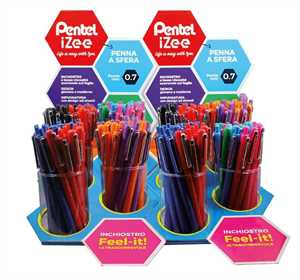 EXPO PZ.180 PENNE IZEE BX467/BX457 NERO/ROSSO/BLU/VERDE