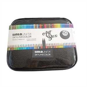 ART BOX 110 PASTELLI IN PU LUXURY -NERO- TINTAUNITA ART