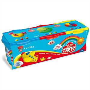 DIDO' TRIS BARATTOLI 3X220G AZZURRO,ROSSO,GIALLO