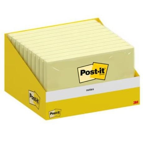 POST-IT mm76x127 GIALLO CANARY 3M 6830-CY INCELOFANATO SINGOLARMENTE
